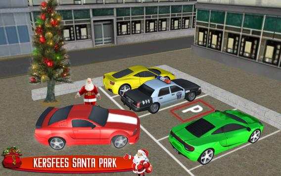 Santa Car Driving: Parking Free Games screenshot 3