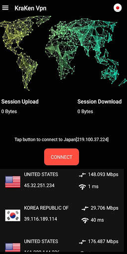 PUGB MOBILE VPN - KRAKON VPN RUN PUBG MOBILE screenshot 3