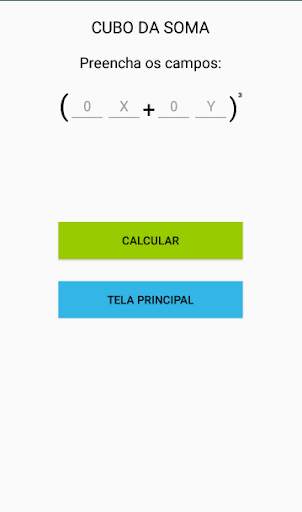 Produtos notáveis basic screenshot 2