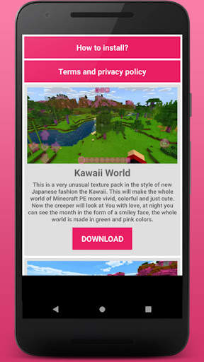Kawaii Mod For Minecraft screenshot 4