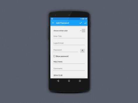 Passwords 3 تصوير الشاشة