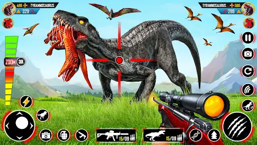 Wild Dino Hunting Gun Games screenshot 2