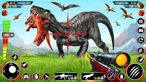 Wild Dino Hunting Gun Games screenshot 2
