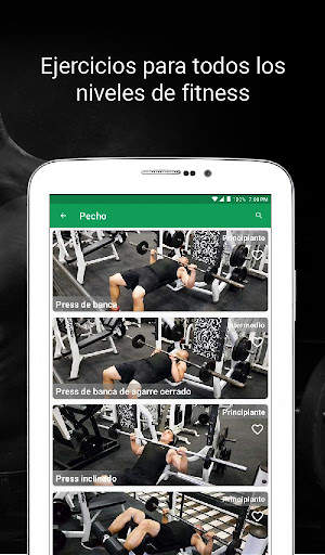 Fitvate - Entrenamiento en Gym screenshot 12
