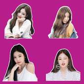 Jennie Kim Blackpink Whatsapp Chat Stickers logo