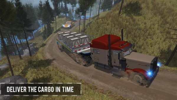 Trailer Truck Off Road Driving screenshot 8