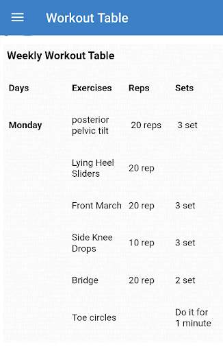 Diastasis Recti Workout скриншот 3