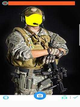 Army Photo Selfie Camera screenshot 2