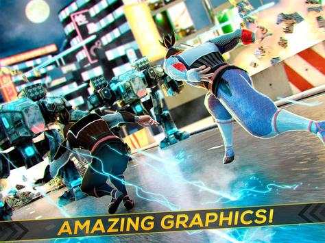 Go Ninja! Funny Robot Shooter screenshot 5