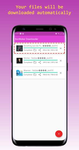 Starmaker Downloader - One click download screenshot 5
