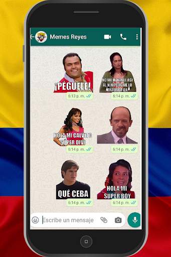 Stickers Memes Novelas Colombianas screenshot 1