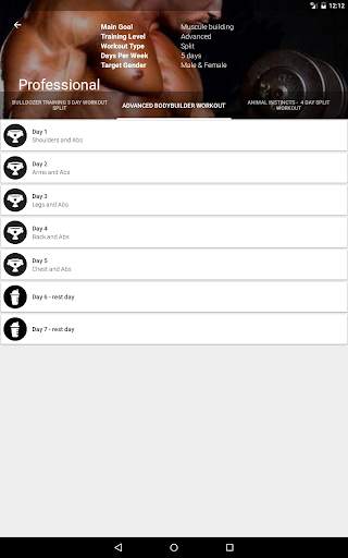 Gym App Workout Log & tracker for Fitness training screenshot 16