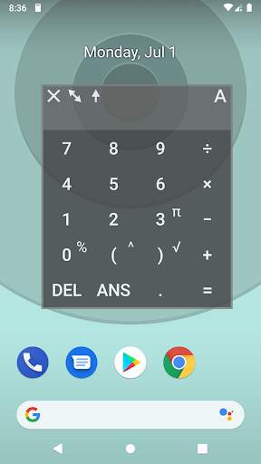 Floating Calculator screenshot 1