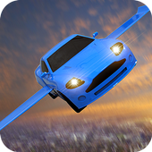 Flying Car Games Futuristic City Flight Simulator icon