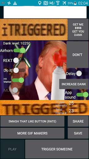 iTriggered - Gif Meme Maker for Videos and Photos screenshot 1