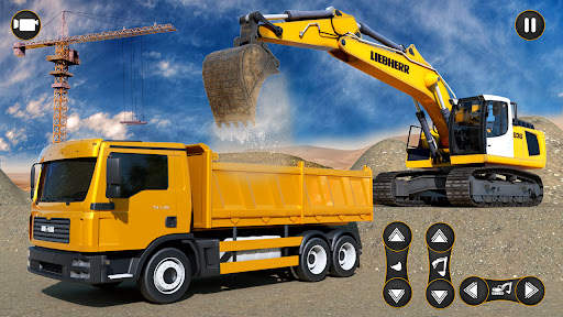 Real JCB Construction Games 3D screenshot 1