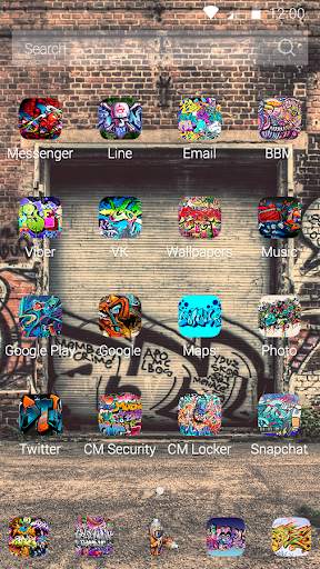 Graffiti Theme screenshot 3
