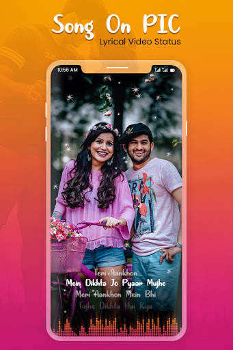 Song on PIC : Add Love Song My Photo Status Maker screenshot 1