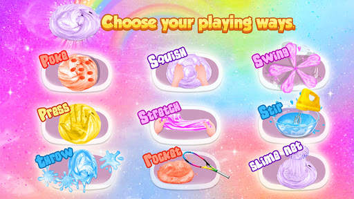 Rainbow vs Unicorn Makeup Slime screenshot 4