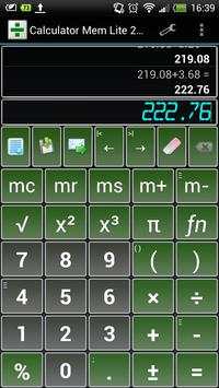 CalcMem Lite screenshot 3