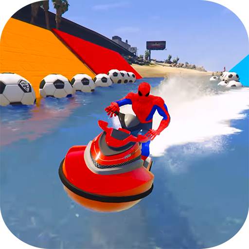 Extreme Jet Ski: Supeheros Boat Racing Game 1.0
