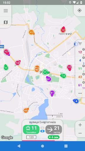 CityBus Рівне screenshot 1