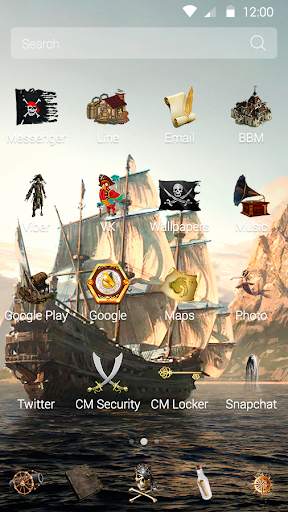 Theme Pirates screenshot 3