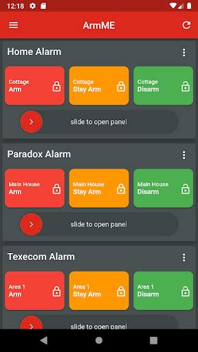 ArmME Security App screenshot 2