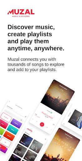 MUZAL - Create Playlists & Discover New Music screenshot 1