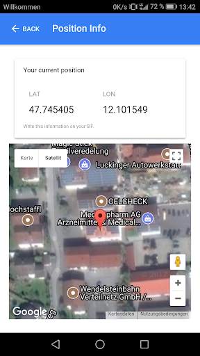 GPS Data Entry screenshot 2