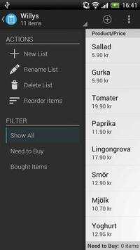 Shopping List screenshot 2