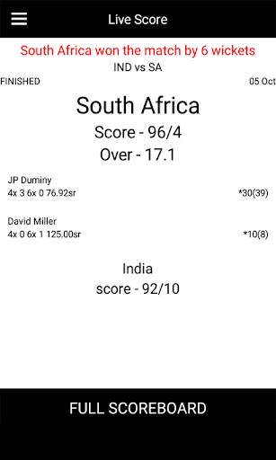 Cricket Live Score screenshot 2