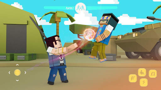 Blocky City Street Fighting Wrestling screenshot 4