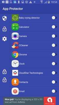 APP PROTECTOR screenshot 1