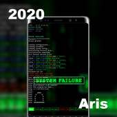 Terminal Green Hacker Theme - Aris Themes on 9Apps