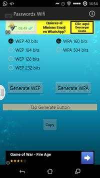 Passwords wifi - not hack screenshot 1