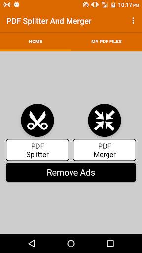 PDF Splitter And Merger screenshot 1