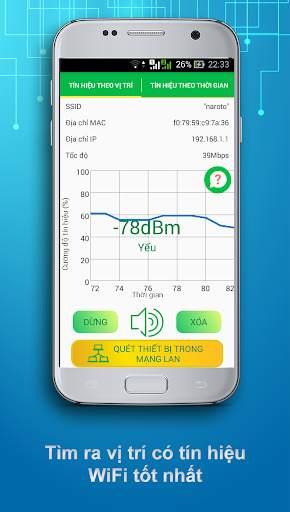 WiFi Analyzer screenshot 1