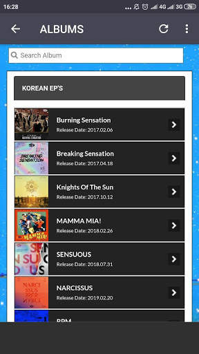SF9 Lyrics (Offline) screenshot 4