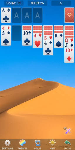 solitaire screenshot 1