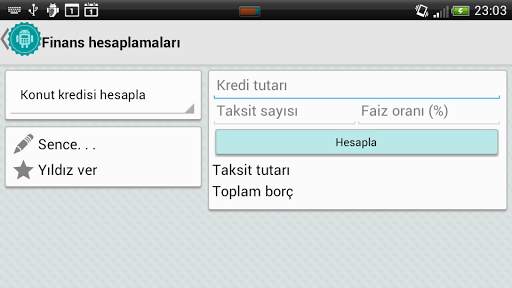 Hesaplamalar screenshot 3