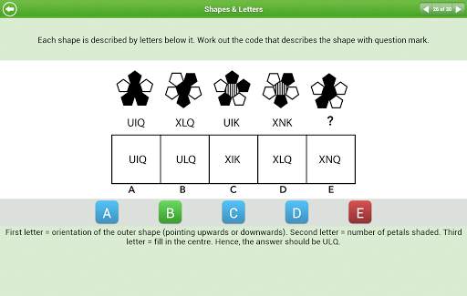 11+ Non-verbal Reasoning Lite screenshot 5