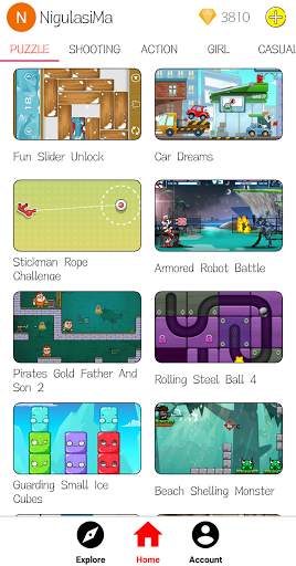 Fun GameBox 5000  offline games collection screenshot 1