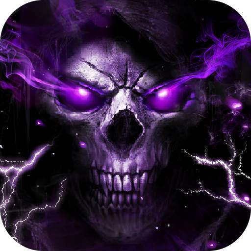 3D Flaming Skull Theme Launcher 2.3.4
