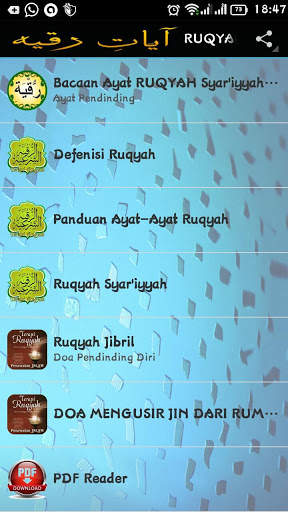 RUQYAH - Ayat Pendinding Diri & Penghalau Jin screenshot 1