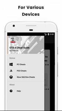 Cheat Guide GTA 4 (GTA IV) screenshot 2