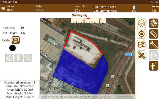 TcpGPS - Surveying with GNSS screenshot 2