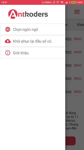 My Contacts - Chuyển đổi đầu số các nhà mạng screenshot 6