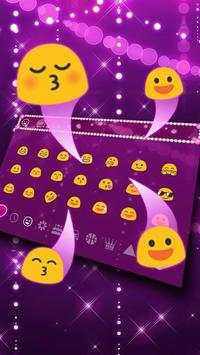 Purple Love Diamond Keyboard screenshot 2