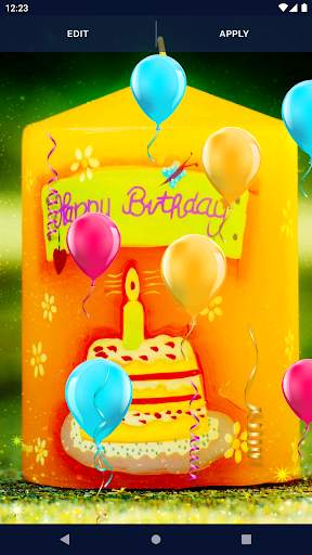 Happy Birthday Live Wallpaper screenshot 4
